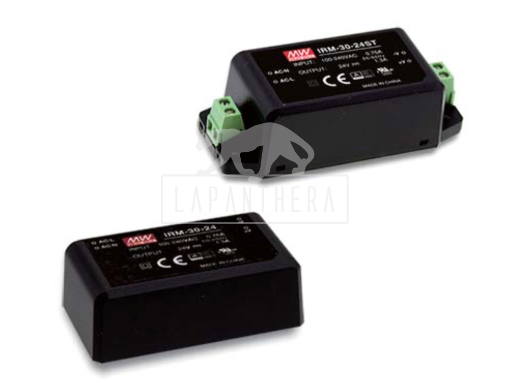 Mean Well IRM-30-24ST ~ Built-in Power Supply; 31.2W; 24VDC