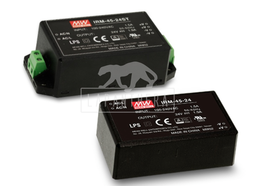 Mean Well IRM-45-5ST ~ Built-in Power Supply; 40W; 5VDC