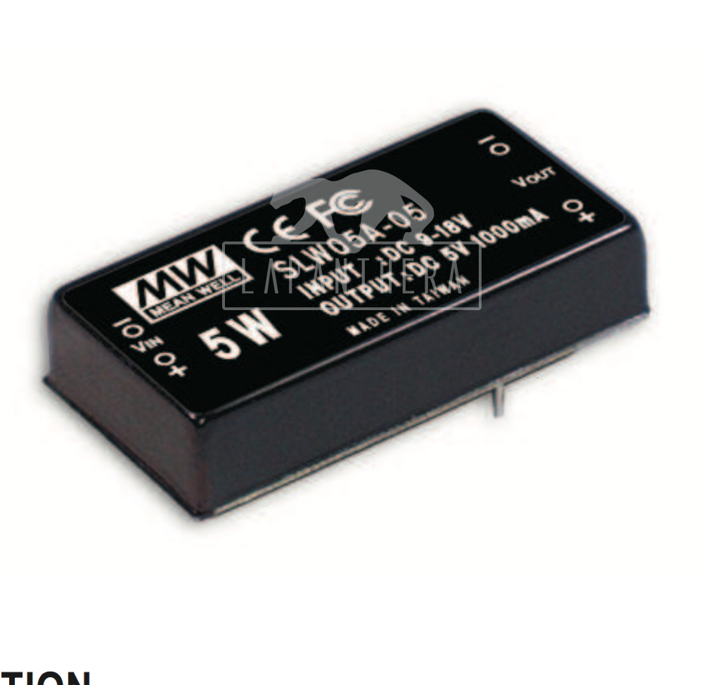 MEAN WELL SLW05B-05 ~ Input 18...36V –› Output 5VDC
