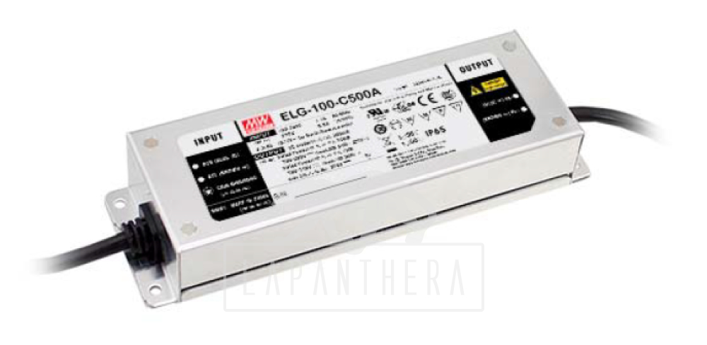 Mean Well ELG-100-C500DA ~ LED tápegység, DALI; 100W; 100...200VDC