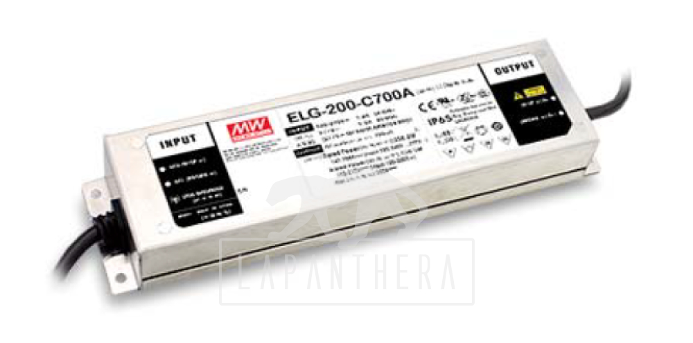 Mean Well ELG-200-C1050A ~ LED tápegység; 199.5W; 95...190VDC