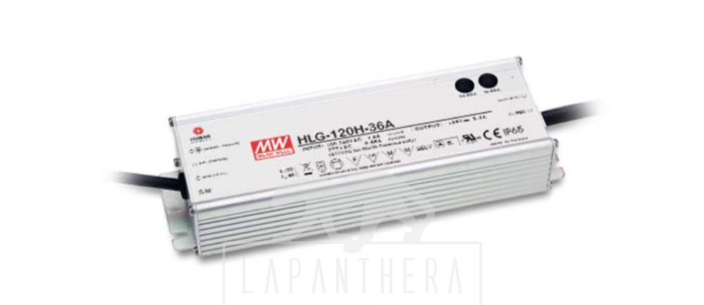 Mean Well HLG-120H-48 ~ LED tápegység, 120 W, 48 VDC