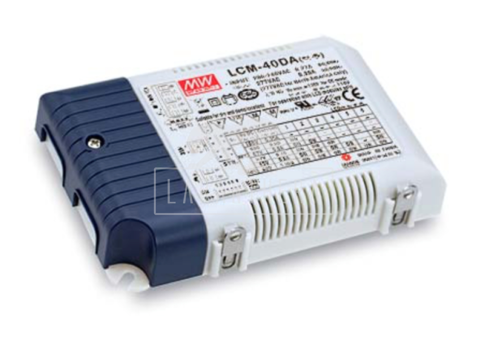Mean Well LCM-40DA ~ LED tápegység, 42 W, 2...100 VDC