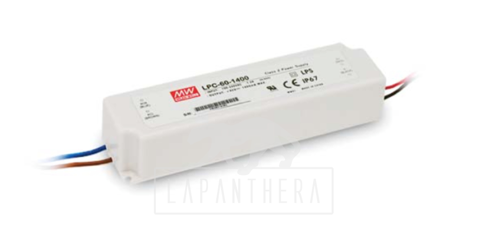 Mean Well LPC-60-1750 ~ LED tápegység, 59.5 W, 9..34 VDC