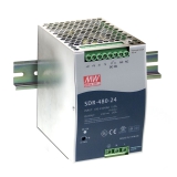 Mean Well SDR-480-24 ~ DIN sínes tápegység, 480 W, 24 VDC