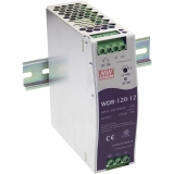 Mean Well WDR-120-12 ~ DIN Rail Mounting Power Supply; 120W; 12VDC